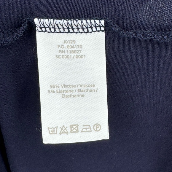 Boden Navy Maxi tee shirt dress-Size 4 - Picture 5 of 6